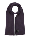 Givenchy Man Scarf Plum Size - Wool In Gray