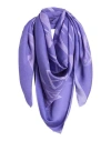 Givenchy Man Scarf Purple Size - Modal, Cashmere