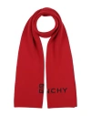 Givenchy Man Scarf Red Size - Wool, Cashmere In Red