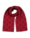 Givenchy Man Scarf Red Size - Wool, Virgin Wool, Silk