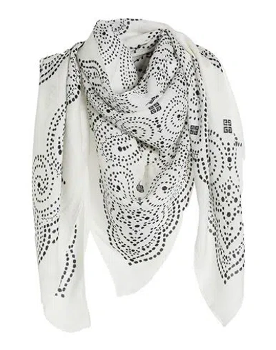 Givenchy Man Scarf White Size - Modal, Cashmere