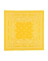 Givenchy Man Scarf Yellow Size - Cotton In Yellow