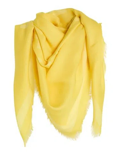 Givenchy Man Scarf Yellow Size - Modal, Cashmere