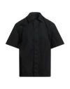 Givenchy Man Shirt Black Size 17 Cotton In Black