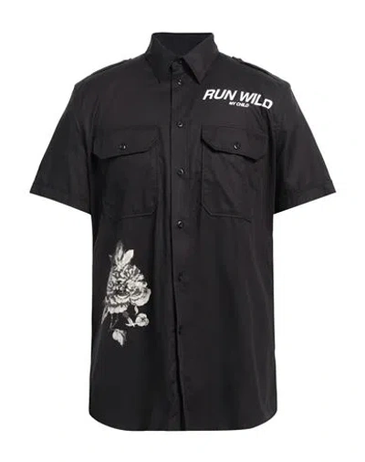 Givenchy Man Shirt Black Size 15 ¾ Cotton, Elastane