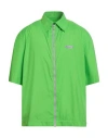 Givenchy Man Shirt Green Size 16 ½ Polyester