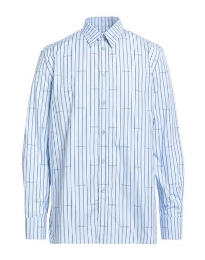 Givenchy Man Shirt Light Blue Size 16 Cotton In Multi