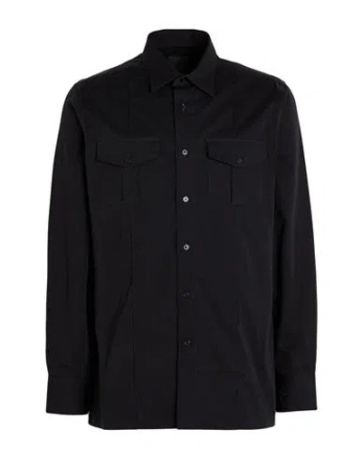 Givenchy Man Shirt Midnight Blue Size 15 ¾ Cotton, Elastane