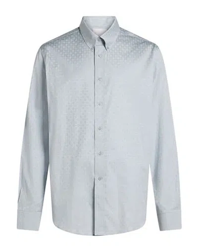 Givenchy Man Shirt Sky Blue Size 16 Cotton