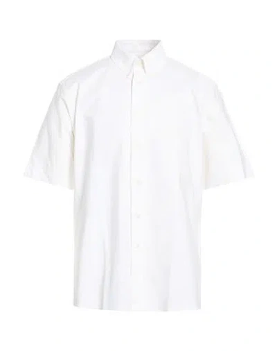 Givenchy Man Shirt White Size 15 ¾ Cotton In Gray