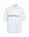 Givenchy Man Shirt White Size 16 Cotton In White