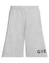 Givenchy Man Shorts & Bermuda Shorts Light Grey Size L Cotton