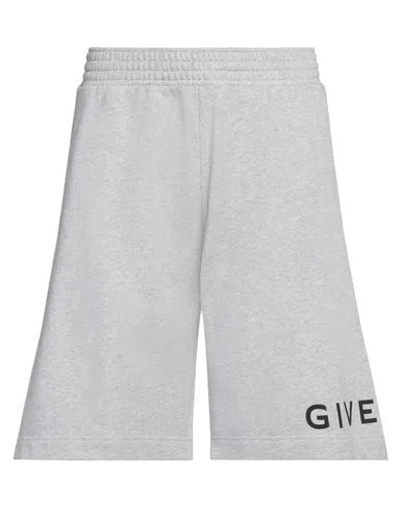 Givenchy Man Shorts & Bermuda Shorts Light Grey Size S Cotton In Gray
