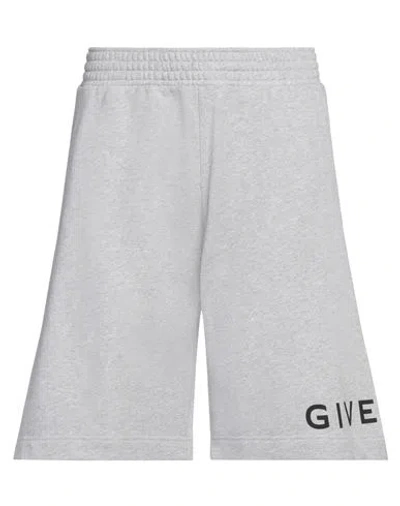 Givenchy Man Shorts & Bermuda Shorts Light Grey Size L Cotton In Grey