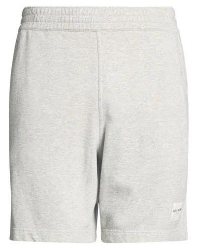 Givenchy Man Shorts & Bermuda Shorts Light Grey Size Xl Cotton In Gray