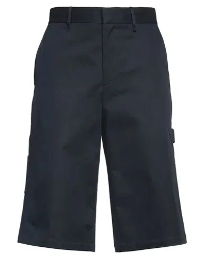 Givenchy Man Shorts & Bermuda Shorts Midnight Blue Size 36 Cotton