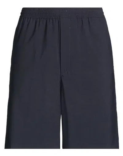 Givenchy Man Shorts & Bermuda Shorts Midnight Blue Size 36 Wool, Polyamide, Elastane