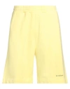 Givenchy Man Shorts & Bermuda Shorts Pastel Yellow Size L Cotton