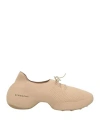 Givenchy Man Sneakers Beige Size 15 Textile Fibers