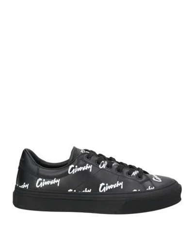 Givenchy Man Sneakers Black Size 7 Calfskin