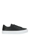 Givenchy Stylish Sneakers With Contrast Sole And Pull Tab In Black