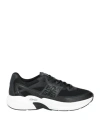 Givenchy Nfnty-52 Runners In Synthetic Leather And Mesh In Black