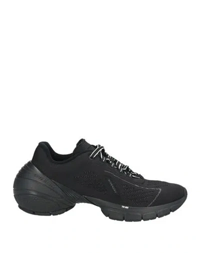 GIVENCHY GIVENCHY MAN SNEAKERS BLACK SIZE 7 TEXTILE FIBERS