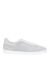 Givenchy Man Sneakers Grey Size 8 Calfskin In Grey