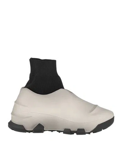 Givenchy Man Sneakers Grey Size 8 Rubber, Textile Fibers