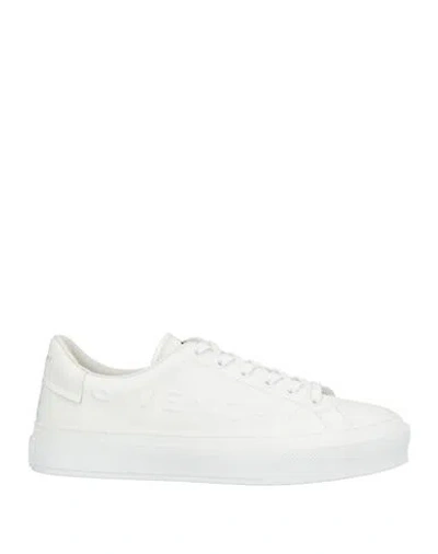 Givenchy Man Sneakers Ivory Size 9 Leather In White