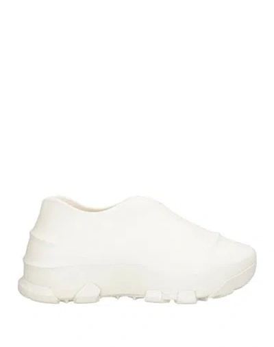 Givenchy Man Sneakers Ivory Size 9 Rubber In White