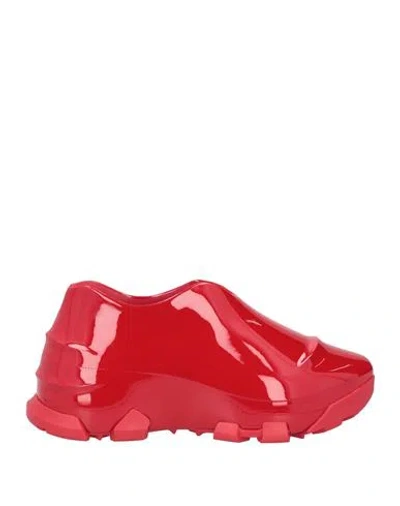 Givenchy Man Sneakers Red Size 9 Rubber