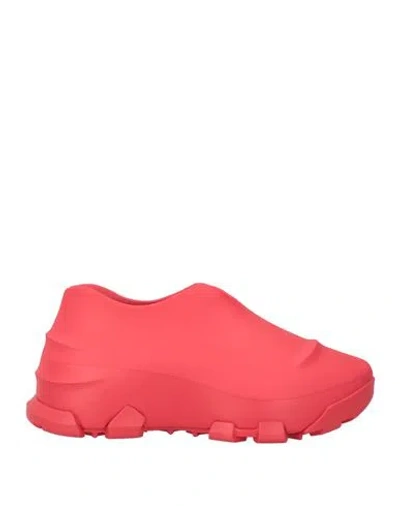 Givenchy Man Sneakers Red Size 9 Rubber