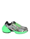 Givenchy Tk-mx Runner Sneaker In Silver