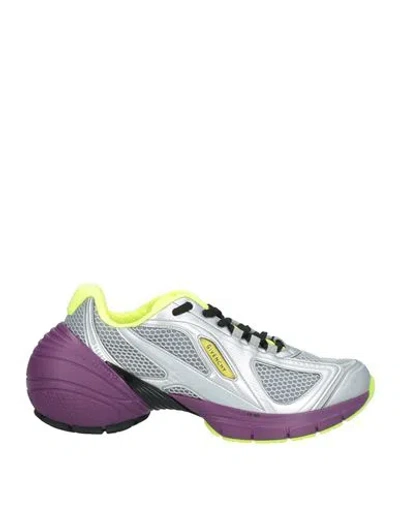 Givenchy Sneakers Tk-mx Runner In Silvery Ultraviolet