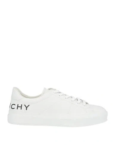 Givenchy Man Sneakers White Size 7 Leather In Multi