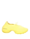Givenchy Man Sneakers Yellow Size 8 Textile Fibers