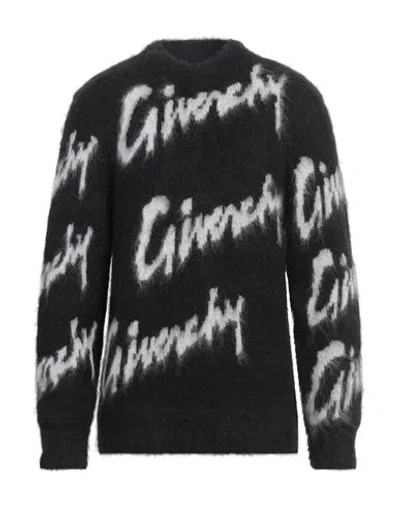 Givenchy Man Sweater Black Size L Mohair Wool, Polyamide, Wool