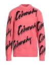 Givenchy Man Sweater Coral Size L Mohair Wool, Polyamide, Wool