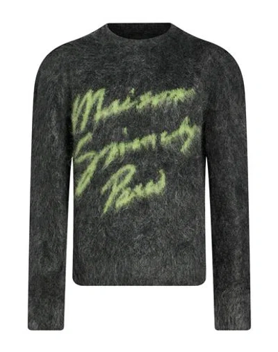 Givenchy Man Sweater Grey Size S Mohair Wool, Polyamide, Wool In Gray