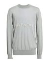 Givenchy Man Sweater Grey Size Xl Polyester In Grey