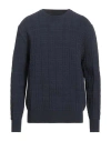 Givenchy Man Sweater Slate Blue Size L Viscose, Polyamide, Polyester, Elastane