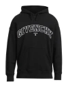 Givenchy Slim Fit Hoodie In Felpa With Patch In Black