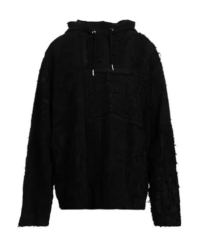 Givenchy Man Sweatshirt Black Size Xl Cotton, Linen