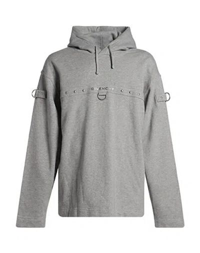 Givenchy Man Sweatshirt Grey Size Xl Cotton In Gray