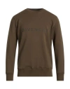 Givenchy Man Sweatshirt Khaki Size Xxl Cotton In Brown