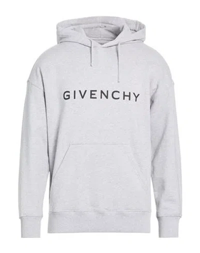 Givenchy Man Sweatshirt Light Grey Size Xl Cotton In Gray