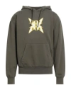 Givenchy Man Sweatshirt Military Green Size Xl Cotton In Gray