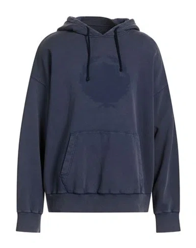 Givenchy Man Sweatshirt Navy Size L Cotton In Blue
