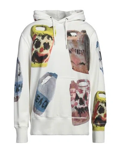Givenchy Man Sweatshirt Off White Size M Cotton